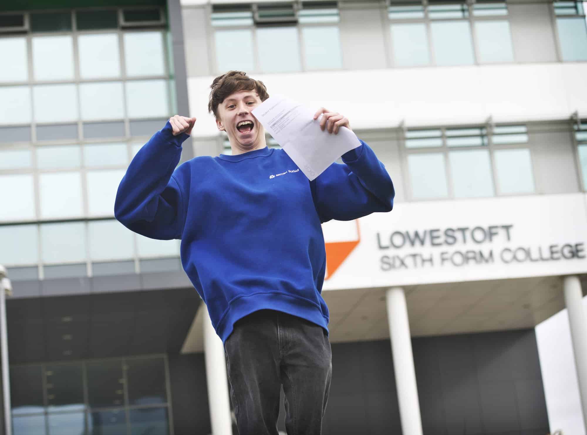 Lowestoft Sixth Form College, Results Day 2023